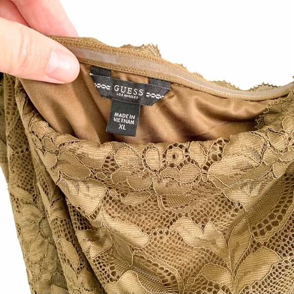 Guess Women’s Nola Cropped Strapless Cami - Picture 4 of 6